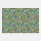 Dragonfly vliegt in een Engelse tuin Inpakpapier Vel (Voorkant)