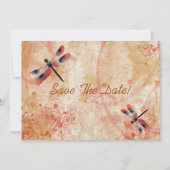 Dragonfly vult de datum op save the date (Voorkant)