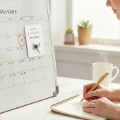 Dragonfly Wedding, aangepaste save the date sticke Magneet