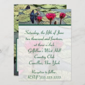 Dragonfly Wedding Uitnodiging (Voorkant / Achterkant)