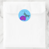 Dragonfly Whimsical Sur Sticker Flower (Sac)