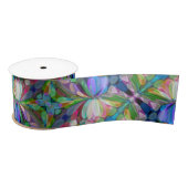 Dragonfly Wildflower Garden Abstract Bloemen Lint (Spoel)