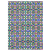 Dragonfly Wildflower Garden Abstract Bloemen Tafelkleed (Voorkant)