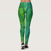 Dragonfly Wings Fancy Bloemendroom Leggings (Achterkant)