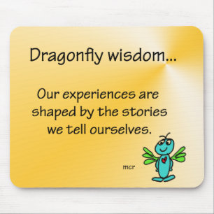 Dragonfly Wisdom en verhalen Muismat