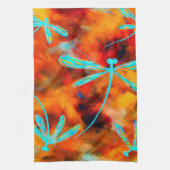 Dragonfly woestijn theedoek (Verticaal)