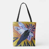Dragonfly Woman tas (Achterkant)