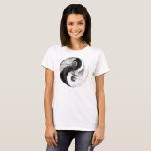Dragonfly Yin Yang T-shirt (Voorkant volledig)