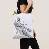 Dragonfly Zendoodle 2 Tote Bag (Dichtbij)