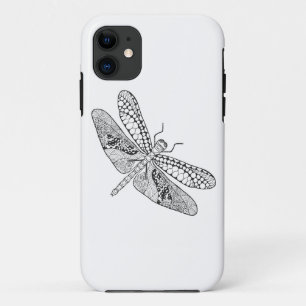Dragonfly Zendoodle iPhone 11 Hoesje