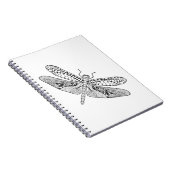 Dragonfly Zendoodle Notitieboek (Rechterzijde)