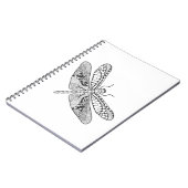 Dragonfly Zendoodle Notitieboek (Linkerzijde)