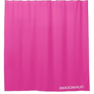 Dragonfruit roze kleurnaam douchegordijn