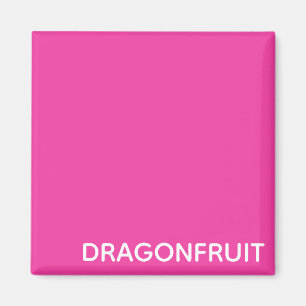 Dragonfruit roze kleurnaam magneet