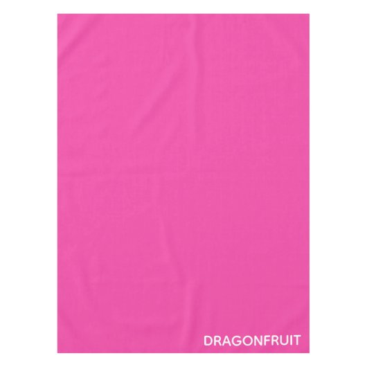 Dragonfruit roze kleurnaam tafelkleed (Voorkant)