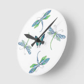 Dragonfus-wandklok Ronde Klok (Hoek)