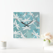 Dragonfus-wandklok Vierkante Klok (Huis)