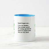 DragonLaffs.com - Dragon lachen Mok (Midden)