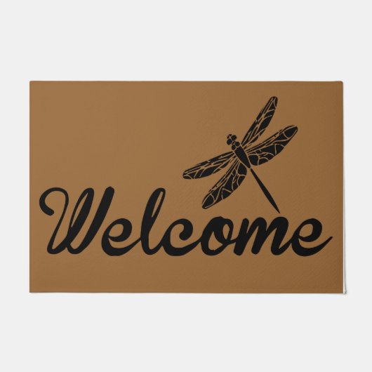Dragonlies d'accueil Tapis simple, Insecte rétro (Devant)