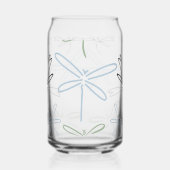 Dragonlies Motif Drinkware Set (Gauche)