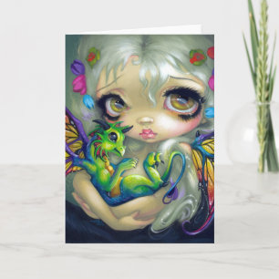 "Dragonling chéri carte de voeux d'IV"