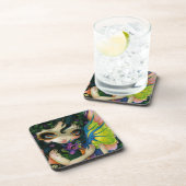 "Dragonling chéri dessous de verre de V" (Côté Droit)