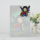 "Dragonling Garden I" bankmachines Briefpapier (Staand voorkant)