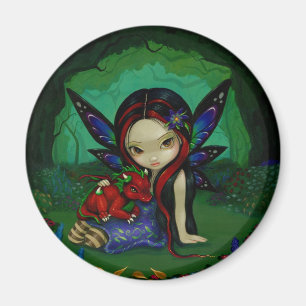 "Dragonling Garden I" Magnet Magneet