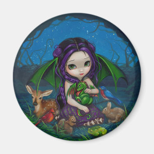 "Dragonling Garden III" Magnet Magneet