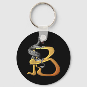 Dragonlore Initiaal B Sleutelhanger