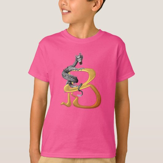 Dragonlore Initiaal B T-shirt (Voorkant)