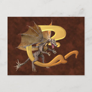 Dragonlore Initiaal C Briefkaart