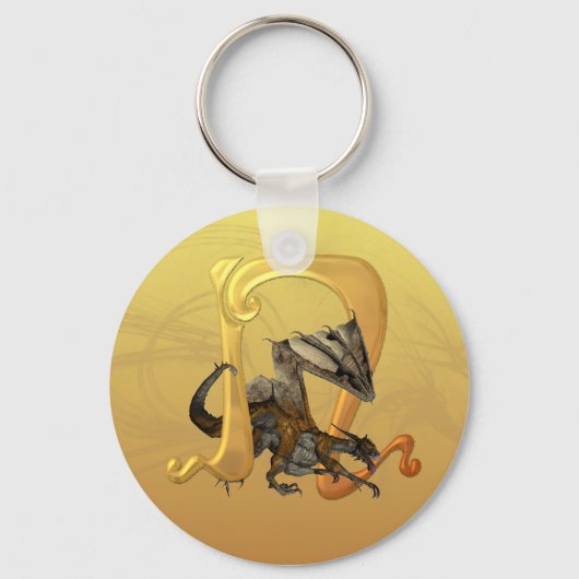 Dragonlore Initiaal N Sleutelhanger (Voorkant)