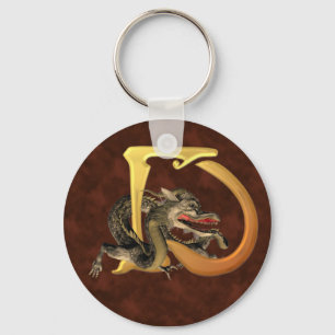 Dragonlore Initialen D Sleutelhanger