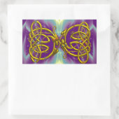 DRAGONLOVE RECHTHOEKIGE STICKER (Tas)