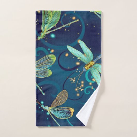 Dragonly Turquoise (Serviette à main)