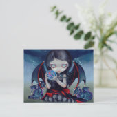 "Dragonnet sombre" Carte postale (Debout devant)