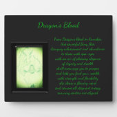 Dragon's Blood Crystal Fairy Fotoplaat (Voorkant)