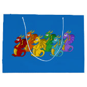 Dragons cartoon large cadeautasje (Achterkant)