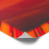 Dragons Dance of Love van Michelle Wilder Poster (Hoek)