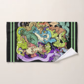 Dragons De Parti Emballés (Serviette à main)