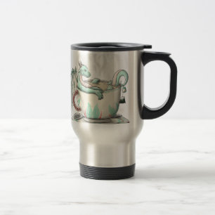 Dragons de tasse de thé : Menthe poivrée (claire
