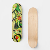Dragons Den (Parchment) Skateboard (Voorkant)