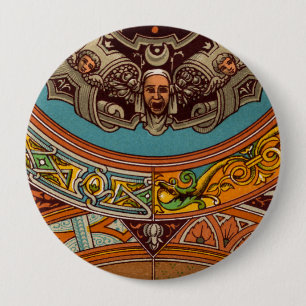 Dragons en Gargoyles Button