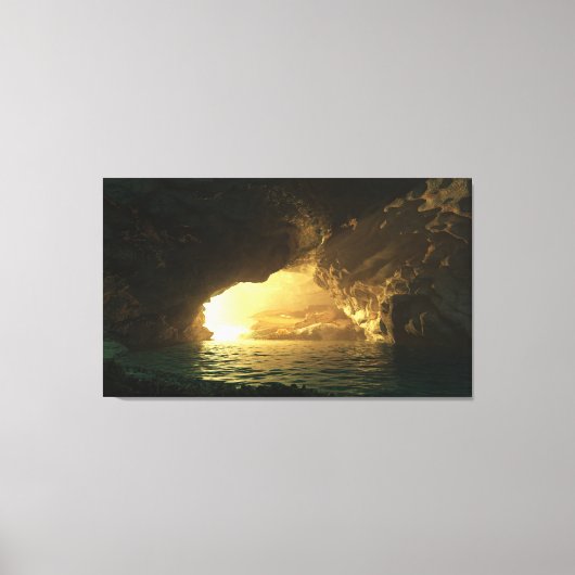 "Dragon's Gold" gewikkeld canvas Afdruk (Voorkant)