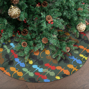 Dragons Green Flight Fantasy Kerstboom Rok