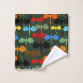 Dragons Green Flight Imaginaire (Gant de toilette)