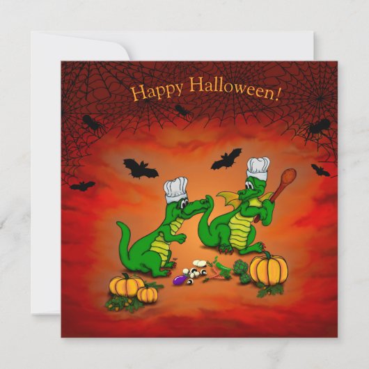 Dragons - Happy Halloween! Vandaag ga ik koken (Voorkant)