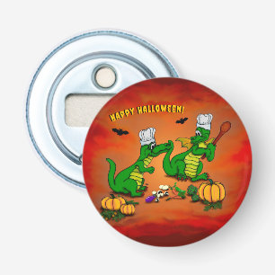 Dragons - Happy Halloween! Vandaag ga ik koken Button Flesopener