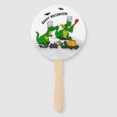 Dragons - Happy Halloween! Vandaag ga ik koken Handwaaier (Achterkant)